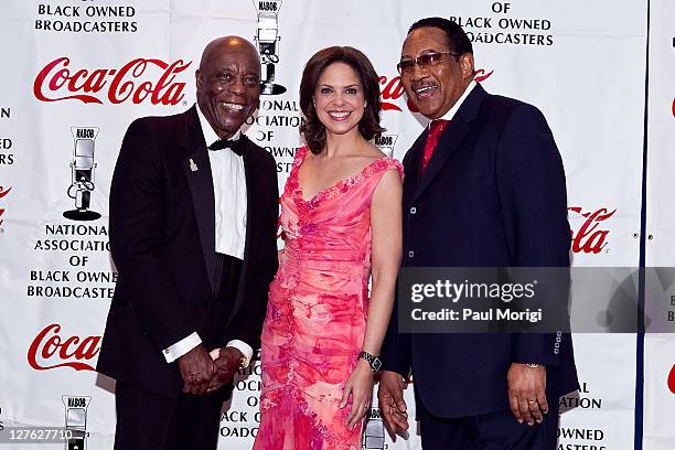 Honorees Buddy Guy, Soledad O'Brien and Bobby Jones at the 27th Annual National Association of Black Owned Broadcasters Communication Awards Dinner...