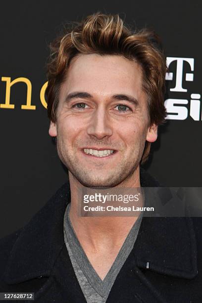 Actor Ryan Eggold arrives at the "Skateland" premiere at ArcLight Cinemas on May 11, 2011 in Hollywood, California.