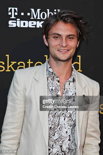 Actor Shiloh Fernandez arrives at the "Skateland" premiere at ArcLight Cinemas on May 11, 2011 in Hollywood, California.