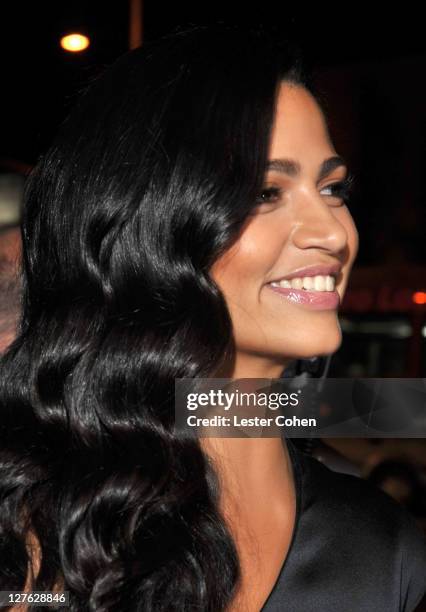 Model Camila Alves arrives at the "The Lincoln Lawyer" Los Angeles screening held at ArcLight Cinemas on March 10, 2011 in Hollywood, California.