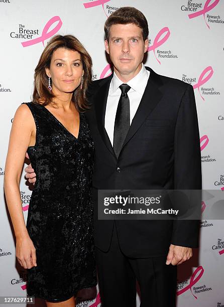 Hal Steinbrenner and Christina Steinbrenner arrives to the 2011 Breast Cancer Research Foundation's Hot Pink Party at The Waldorf=Astoria on April...