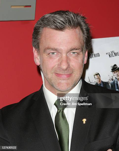 Actor Ray Stevenson attends the premiere of "Kill the Irishman" at Landmark's Sunshine Cinema on March 7, 2011 in New York City.