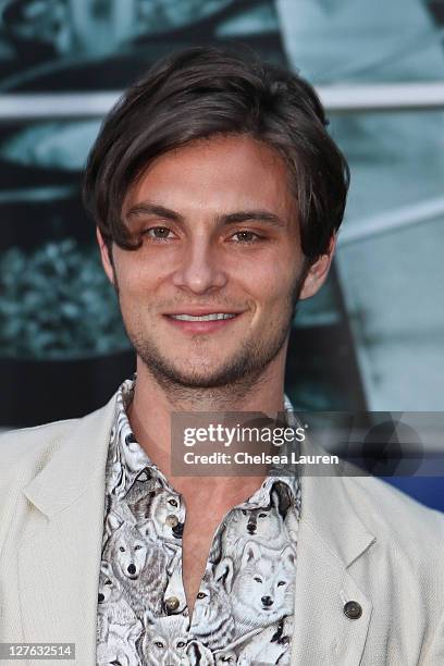 Actor Shiloh Fernandez arrives at the "Skateland" premiere at ArcLight Cinemas on May 11, 2011 in Hollywood, California.