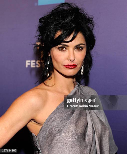 Katrena Rochell attends the premiere of "The Lotus Eaters" during the 10th annual Tribeca Film Festival at SVA Theater 1 on April 21, 2011 in New...