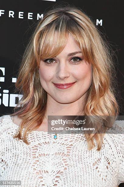 Actress Alexandra Breckinridge arrives at the "Skateland" premiere at ArcLight Cinemas on May 11, 2011 in Hollywood, California.