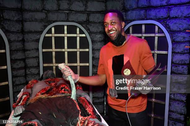 Jaleel White attends "Icons Of Darkness," an immersive exhibition from the largest private collections of Sci-Fi, Horror, and Fantasy memorabilia...