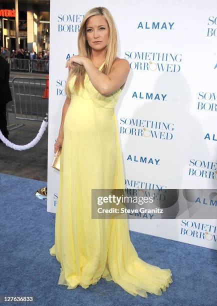 Kate Hudson attends the "Something Borrowed" Los Angeles Premiere on May 3, 2011 in Hollywood, California.