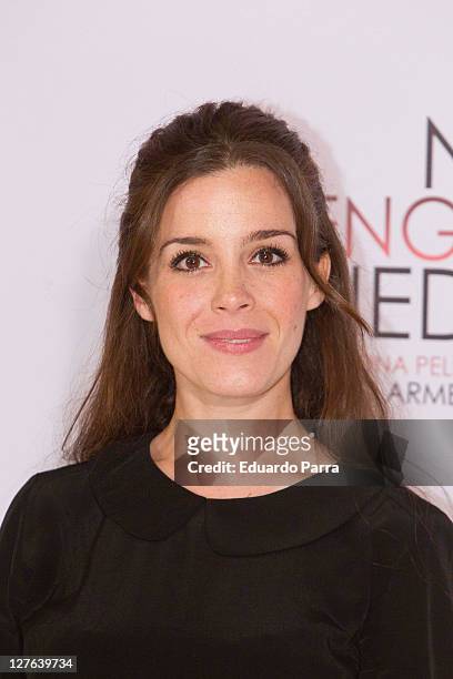 Nuria Gago attends No tengas Miedo photocall at Princesa cinema on April 25, 2011 in Madrid, Spain.