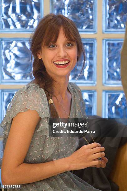 Michelle Jenner attends No tengas Miedo photocall at Princesa cinema on April 25, 2011 in Madrid, Spain.