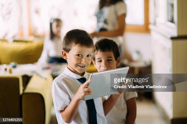 playing games before school - independent school stock pictures, royalty-free photos & images