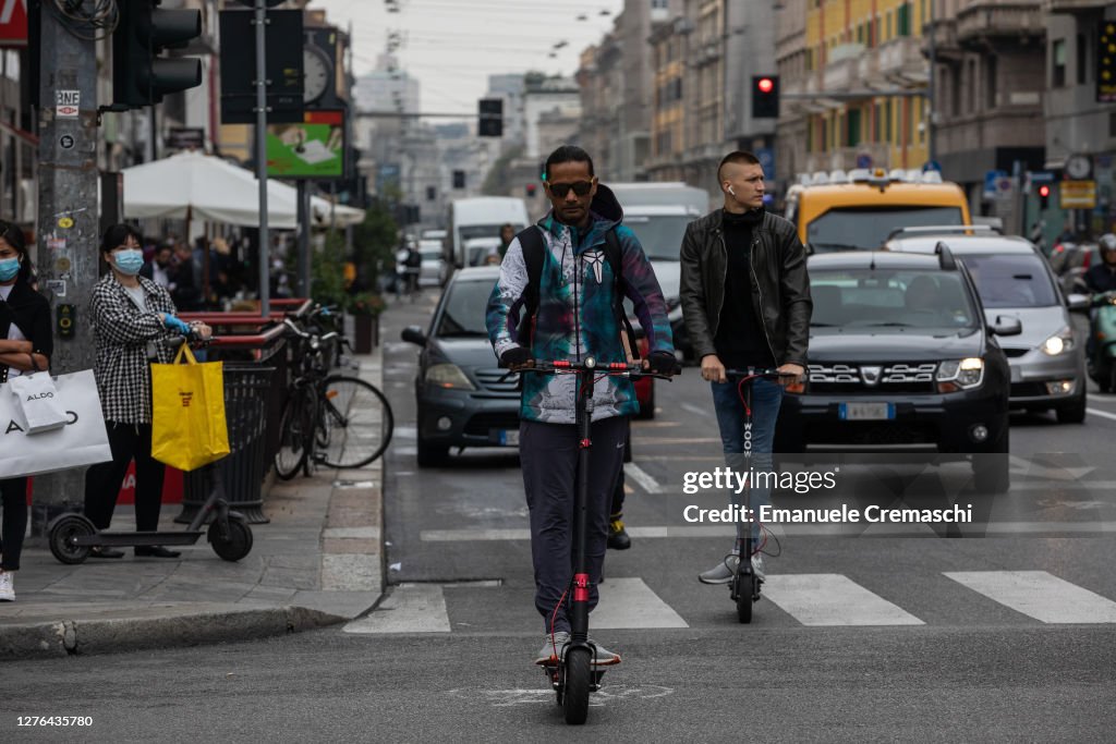 Milan's Urban Mobility Reshaped By Scooters And Bike-Shares