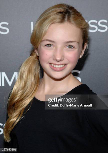 Peyton List attends the Los Angeles special screening of "Limitless" at ArcLight Cinemas Cinerama Dome on March 3, 2011 in Hollywood, California.