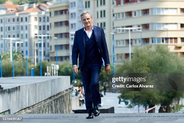 Actor Viggo Mortensen attends 'Falling' photocall during the 68th San Sebastian International Film Festival at the Kursaal Palace on September 24,...