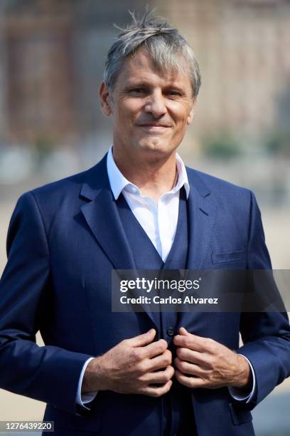 Actor Viggo Mortensen attends 'Falling' photocall during the 68th San Sebastian International Film Festival at the Kursaal Palace on September 24,...