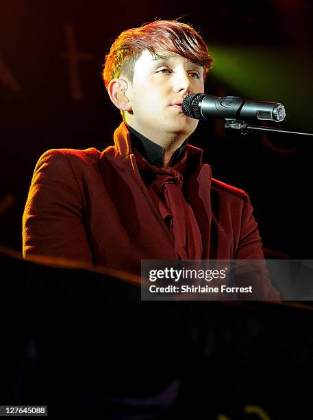 Patrick Wolf performs at Manchester Academy on March 26, 2011 in Manchester, England.