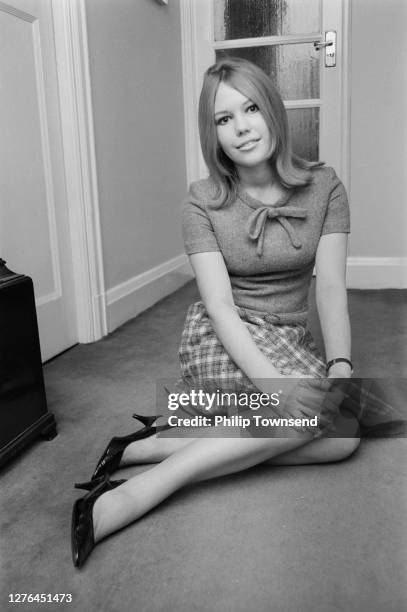 English actress Tessa Wyatt, 25th October 1965.