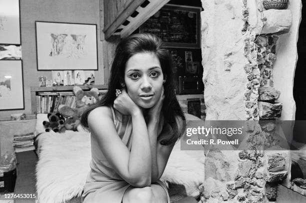 Jamaican actress Esther Anderson, March 1966.