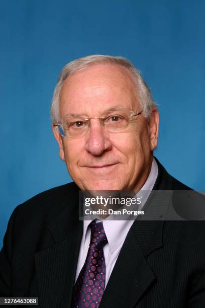 Portrait of Likud Party politician and speaker of the Knesset Reuven Rivlin, Jerusalem, Israel, December 21, 2005.