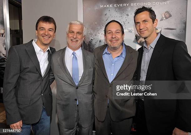 Producer Phillippe Rousselet, President of Summit Entertainment Rob Friedman, producer Mark Gordon and President of Production at Summit...