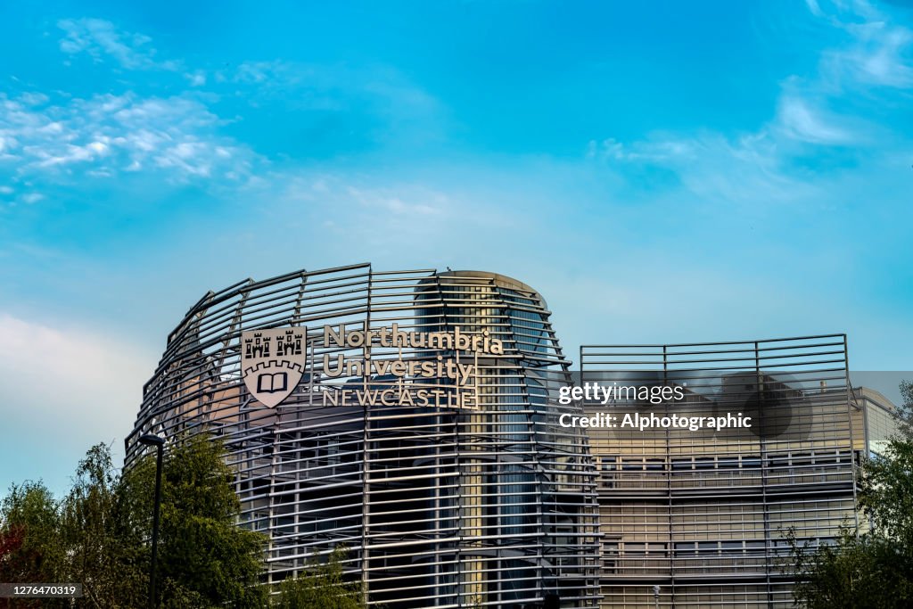 Die modernen Gebäude der Northumbria University