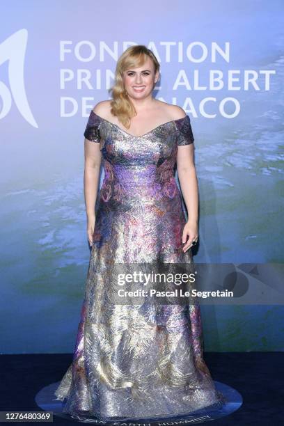 Rebel Wilson attends the Monte-Carlo Gala For Planetary Health on September 24, 2020 in Monte-Carlo, Monaco.