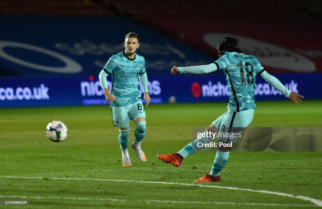 Lincoln City v Liverpool - Carabao Cup Third Round