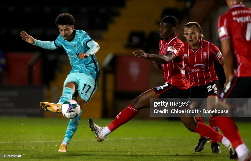 Lincoln City v Liverpool - Carabao Cup Third Round