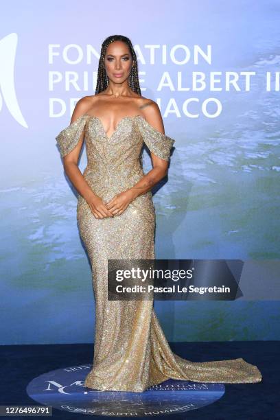 Leona Lewis attends the Monte-Carlo Gala For Planetary Health on September 24, 2020 in Monte-Carlo, Monaco.