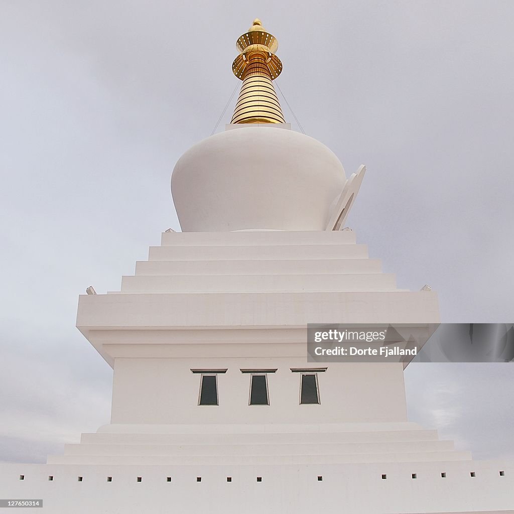 Top part of Enlightenment Stupa on Costa del Sol
