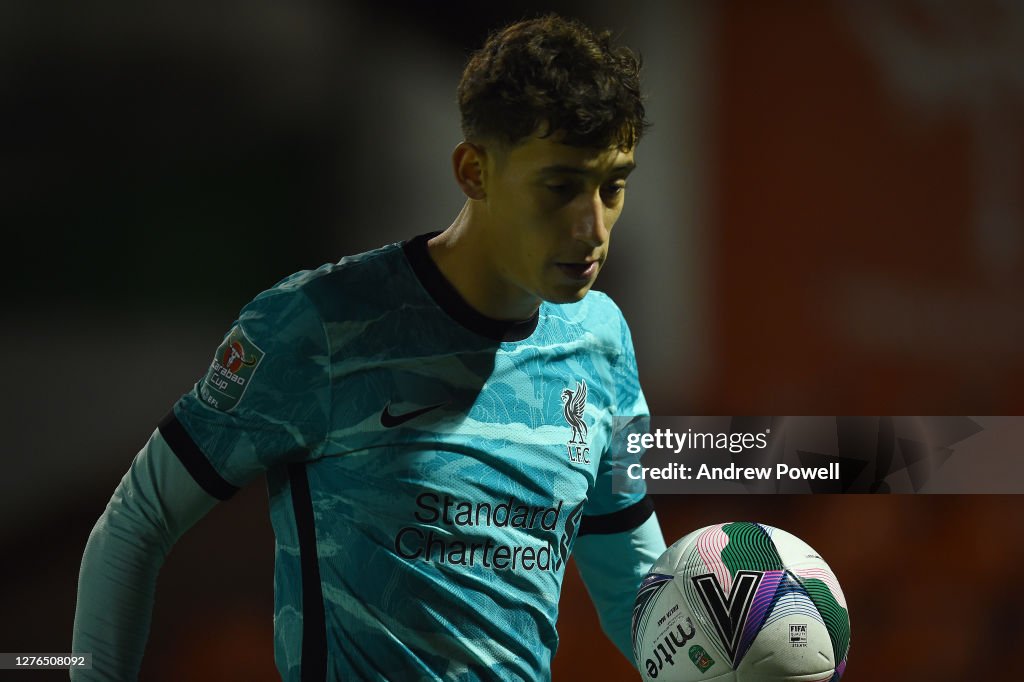 Lincoln City v Liverpool - Carabao Cup Third Round