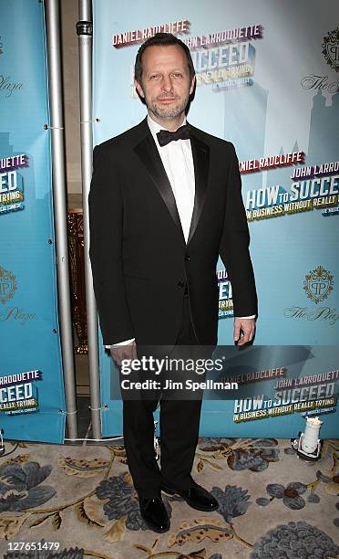Director Rob Ashford attends the after party for the Broadway opening night of "How To Succeed In Business Without Really Trying" at The Plaza Hotel...