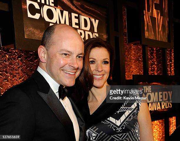 Actor Rob Corddry and Sandra Corddry attend The First Annual Comedy Awards at Hammerstein Ballroom on March 26, 2011 in New York City.