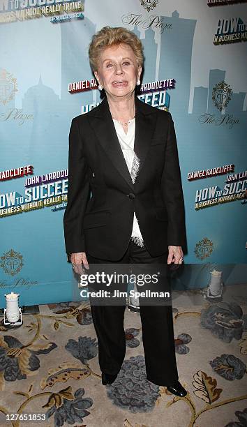 Jill Loesser attends the after party for the Broadway opening night of "How To Succeed In Business Without Really Trying" at The Plaza Hotel on March...