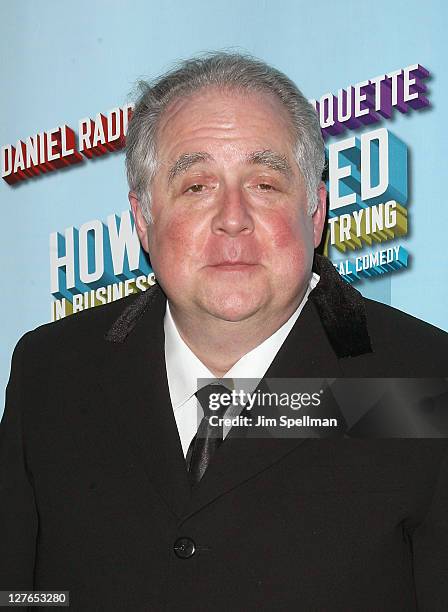 Actor Rob Bartlett attends the after party for the Broadway opening night of "How To Succeed In Business Without Really Trying" at The Plaza Hotel on...