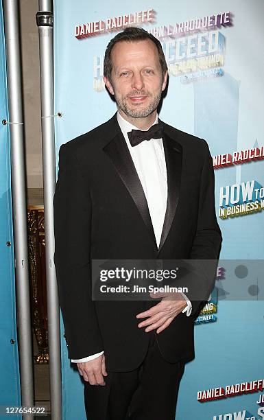 Director Rob Ashford attends the after party for the Broadway opening night of "How To Succeed In Business Without Really Trying" at The Plaza Hotel...