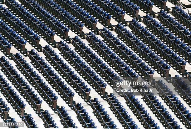 Empty stadium seats at Qualcomm Stadium, September 13, 2001 in San Diego, California.