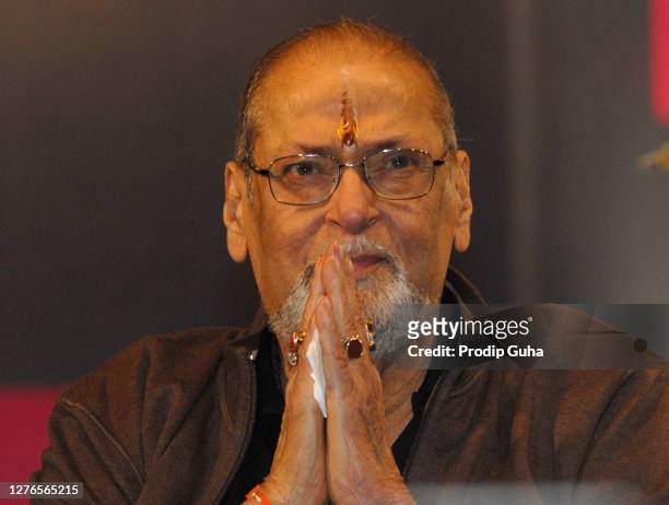 Veteran Actor Shammi Kapoor attends the convocation celebration for the 3rd batch of students of Whistling Woods International on July 17, 2010 in...