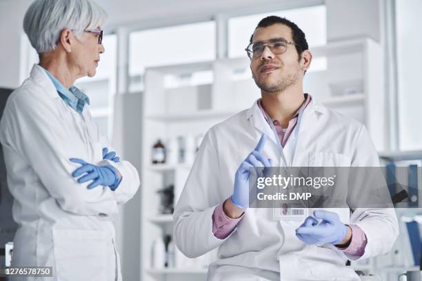 explaining his case for reaching a new hypothesis - hypothesis testing stock pictures, royalty-free photos & images