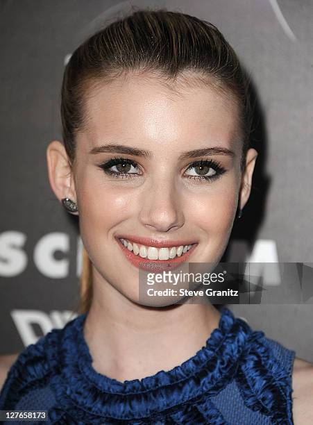 Emma Roberts attends the "Scre4m" Los Angeles Premiere at Grauman's Chinese Theatre on April 11, 2011 in Hollywood, California.