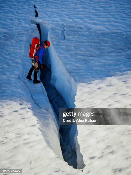 Crevasse Fall Crevasse Photos and Premium High Res Pictures - Getty Images
