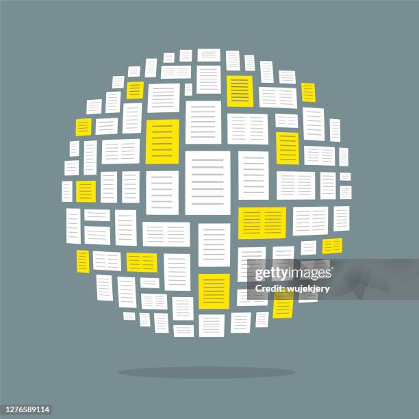 cloud computing concept illustration - virtual library stock illustrations