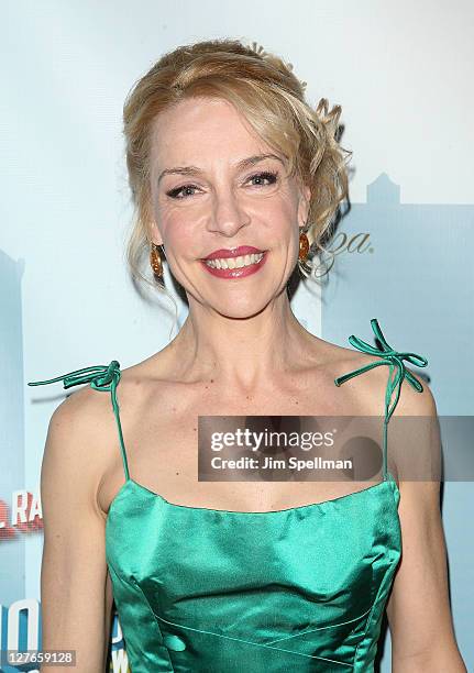 Actress Ellen Harvey attends the after party for the Broadway opening night of "How To Succeed In Business Without Really Trying" at The Plaza Hotel...