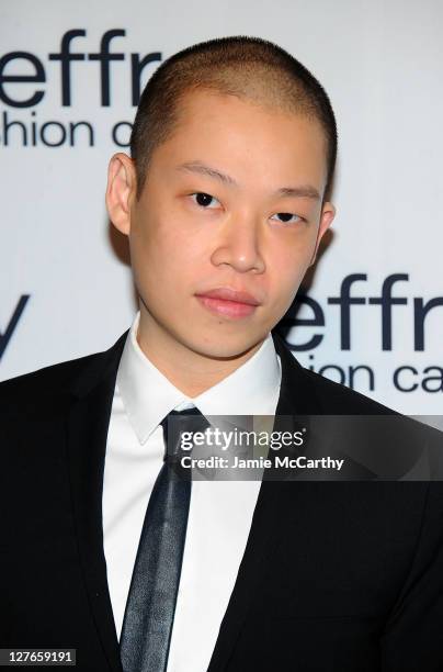 Designer Jason Wu attends the 8th annual Jeffrey Fashion Cares on the Intrepid Aircraft Carrier on March 28, 2011 in New York City.