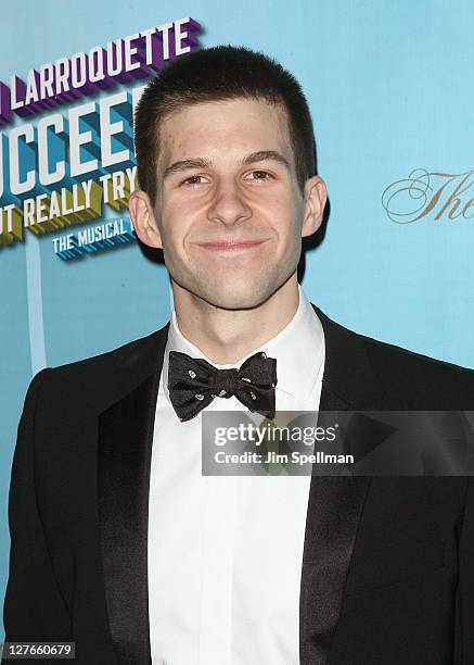 Actor Charlie Williams attends the after party for the Broadway opening night of "How To Succeed In Business Without Really Trying" at The Plaza...