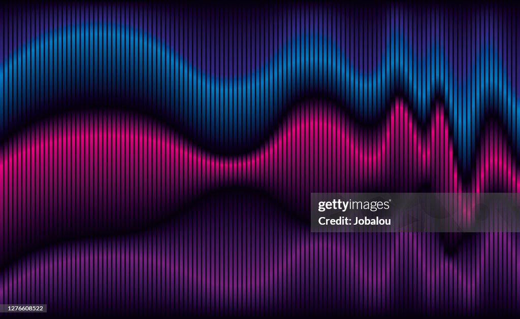 Background Abstract Chromatic Waves