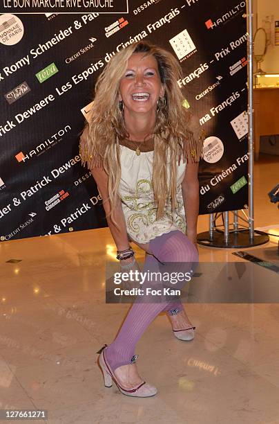 Fiona Gelin attends the 'Romy Schneider and Patrick Dewaere Awards 2011 Ceremony at the Bon Marche on April 4, 2011 in Paris, France.