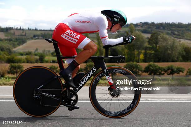 Maciej Bodnar of Poland / during the 93rd UCI Road World Championships 2020, Men Elite Individual Time Trial a 31,7km race from Imola to Imola -...