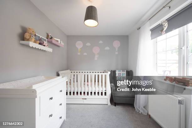 property interiors - baby room stock pictures, royalty-free photos & images