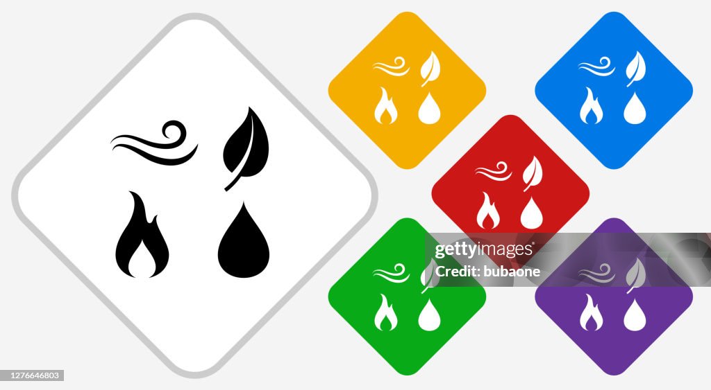 Four Elements of Nature Icon