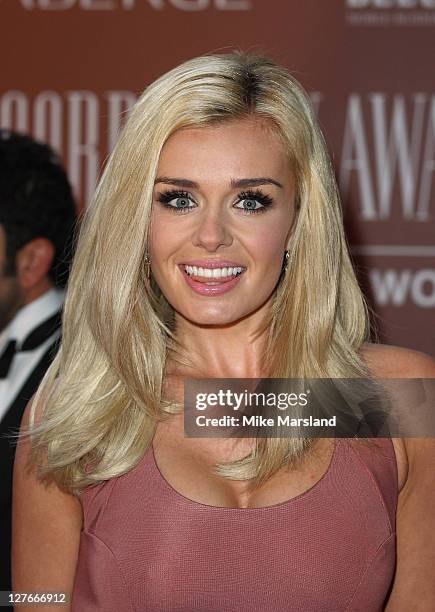 Katherine Jenkins arrives at the Gorby 80 - Gala Concert at Royal Albert Hall on March 30, 2011 in London, England.